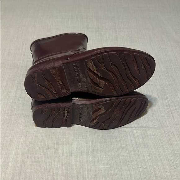 Michael Kors Lesley Elegant Burgundy Women's Rain Boots - Picture 6 of 7